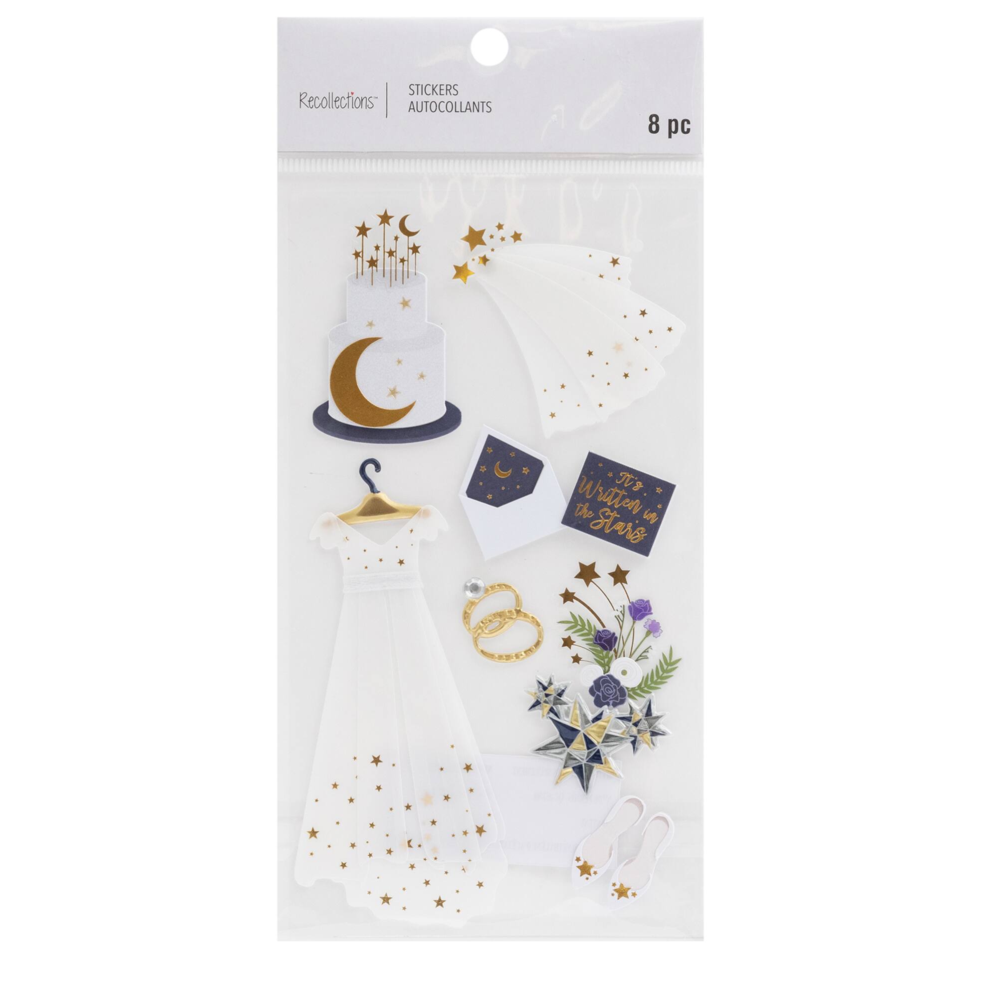 Starry Wedding Stickers by Recollections™